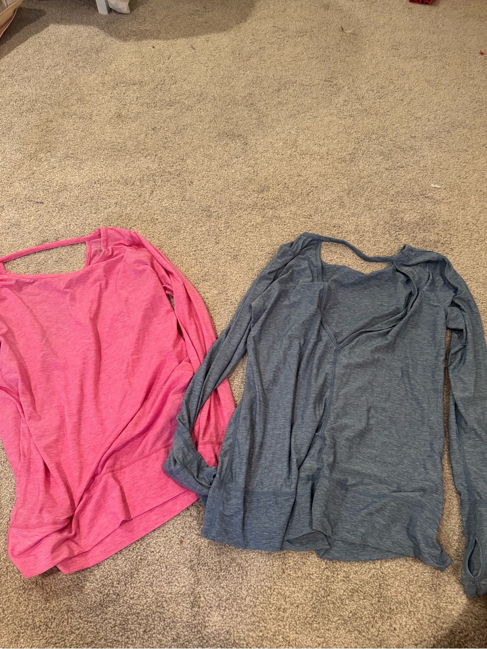 GAP Lightweight Long-Sleeve Tops in Pink and Gray, you can have both!